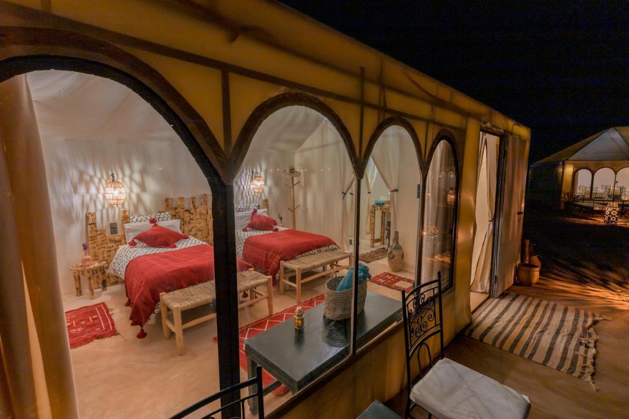 Soleil Camp & Camel Trekking Hotell Merzouga Eksteriør bilde