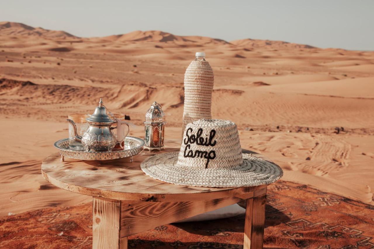 Soleil Camp & Camel Trekking Hotell Merzouga Eksteriør bilde