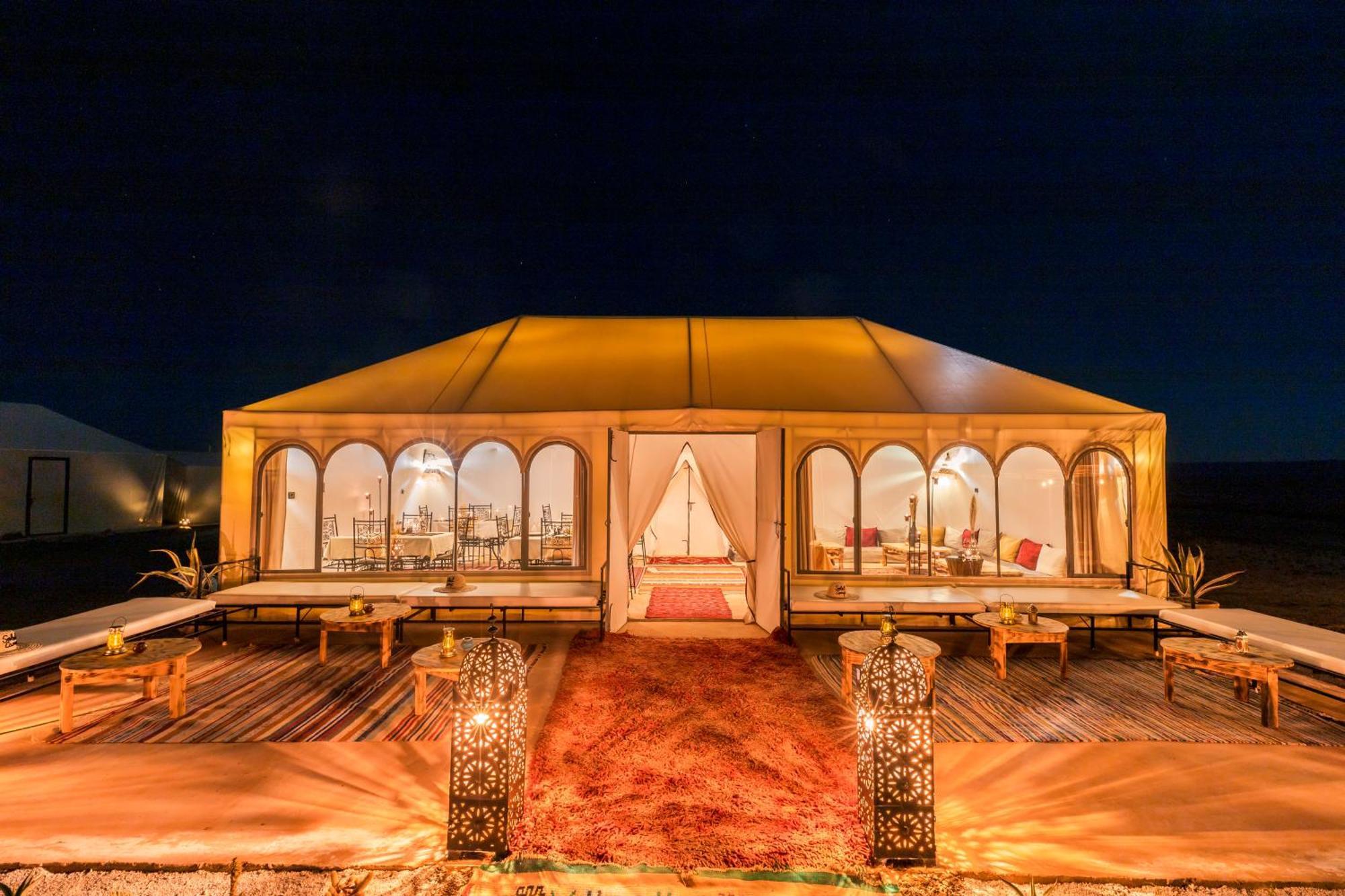 Soleil Camp & Camel Trekking Hotell Merzouga Eksteriør bilde