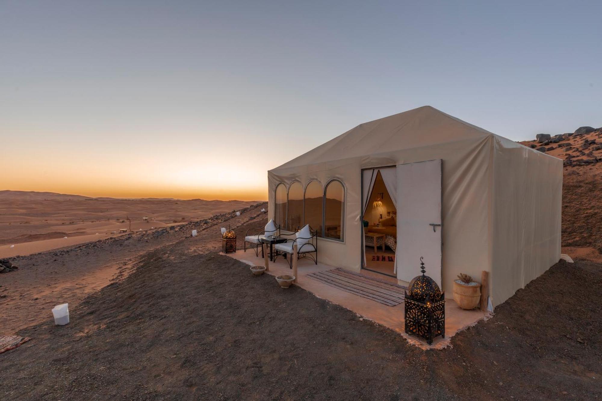 Soleil Camp & Camel Trekking Hotell Merzouga Eksteriør bilde