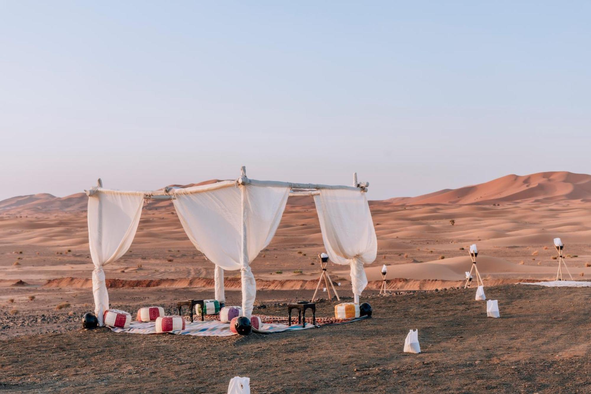 Soleil Camp & Camel Trekking Hotell Merzouga Eksteriør bilde